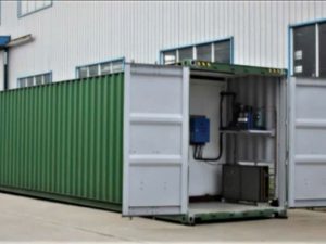 Kho đông lạnh bên trong thùng xe tải, container