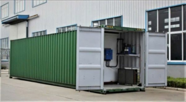 Kho đông lạnh bên trong thùng xe tải, container